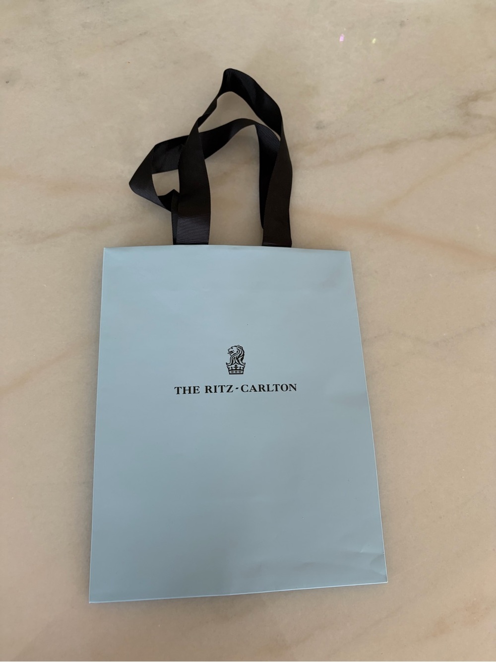Ritz Carlton gift bag
